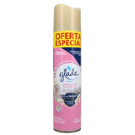 Desodorizador Glade Lembrança de Infância 360Ml 360-35
