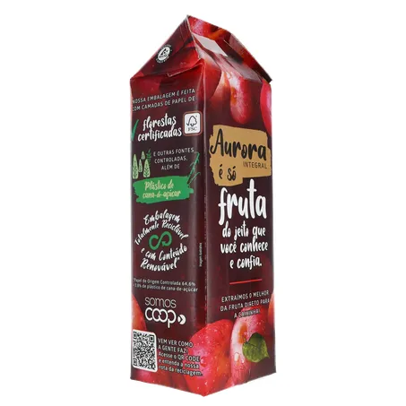 Suco Integral Maça Aurora Cx 1,5l 360-13
