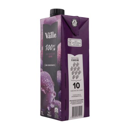 BEBIDA DEL VALLE 100% UVA TP 1L 360-9