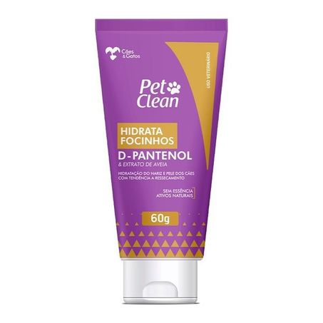 HIDRATANTE DE FOCINHO PARA CÃES PET CLEAN 60G