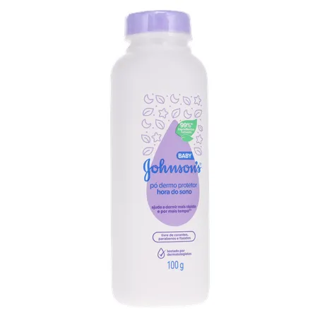 Talco Protetor Johnsons Baby Hora do Sono 100g 360-34