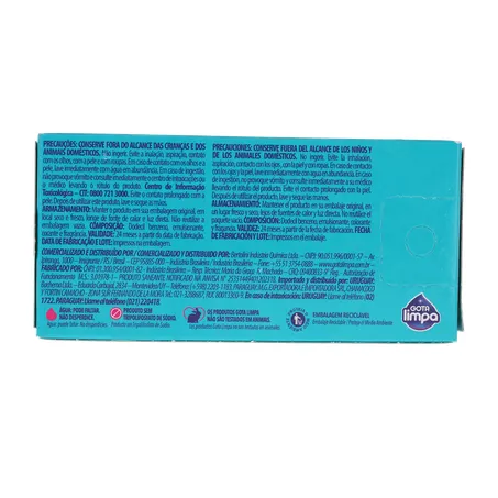 Detergente Sanitário Gota Limpa Pastilha Adesiva Caixa 3un 360-18