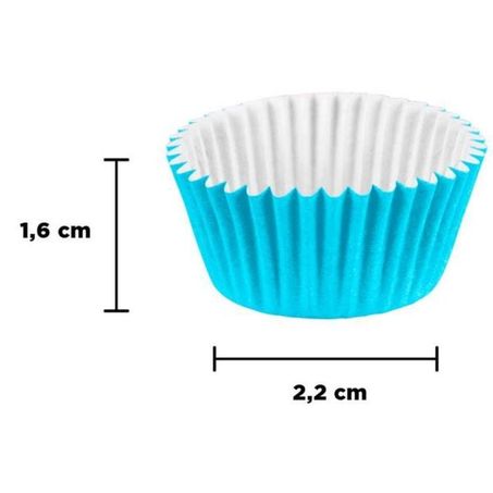 Forminha de Papel Azul Regina N5 com 100 Un. 360-1