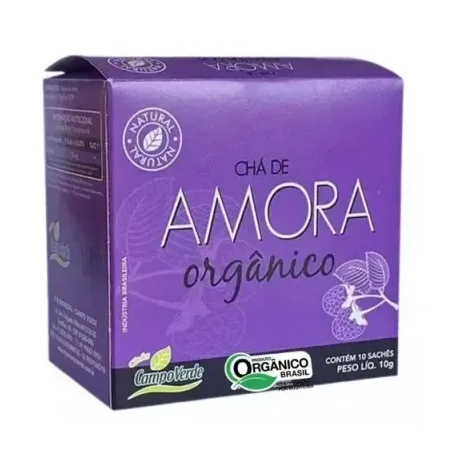 Chá Amora Orgânico 10g