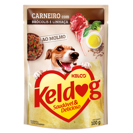 Racao Dog Keldog Carneiro e Brocolis 100g 
 