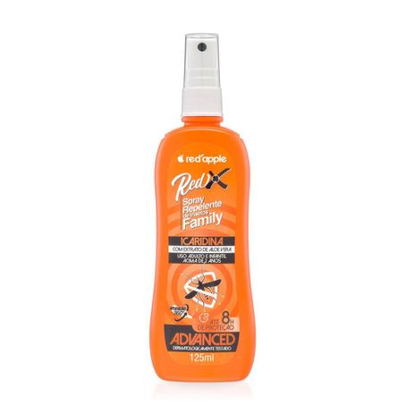 Repelente Red Apple 125ml Icaridina Spray Adv