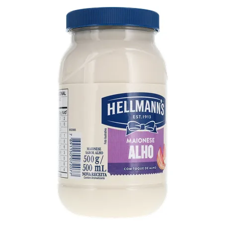 MAIONESE HELLMANNS SABORES AIOLI 500G 360-33
