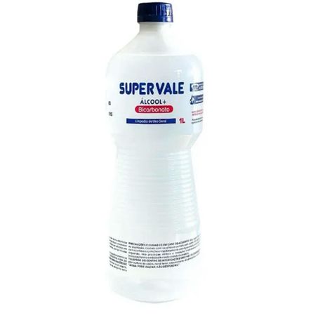 Limpador de Uso Geral Super Vale Álcool + Bicarbonato Frasco 1lt