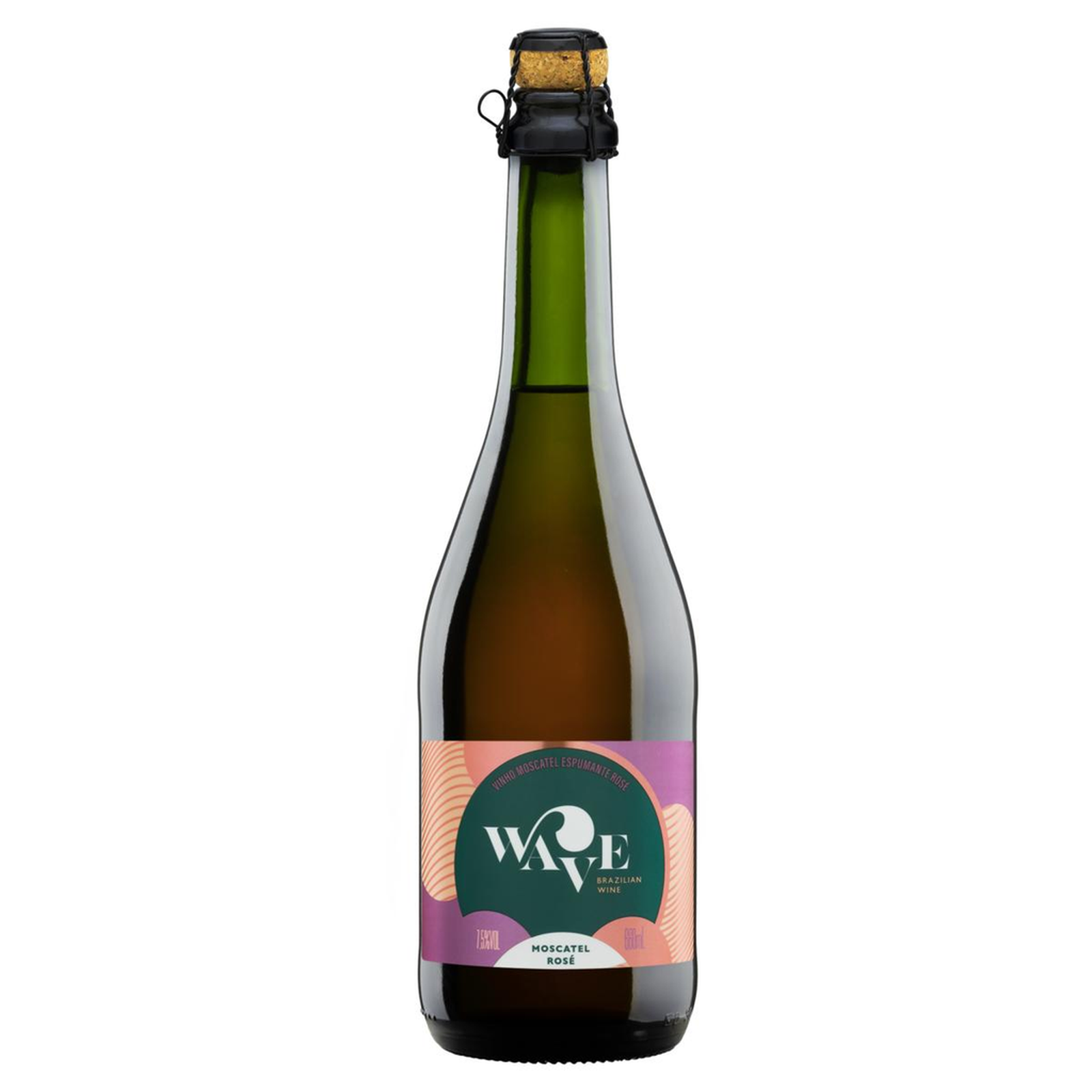 洋楽 Bapt/ no answer Espumante Wave 660ml - Moscatel Rosé | Condor