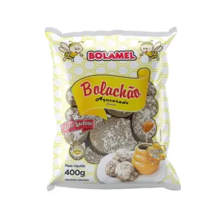 BOLACHAO BOLAMEL 400G ACUCARADO