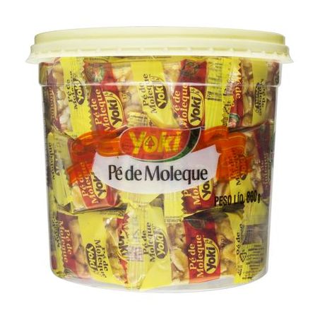 PÉ DE MOLEQUE YOKI 800G C/47UND