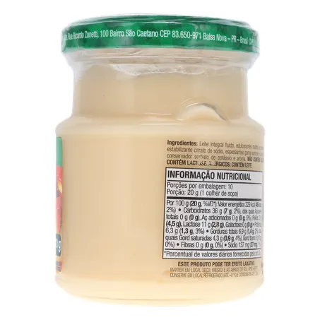Leite Condensado Zero 200g  - Vitao 360-12