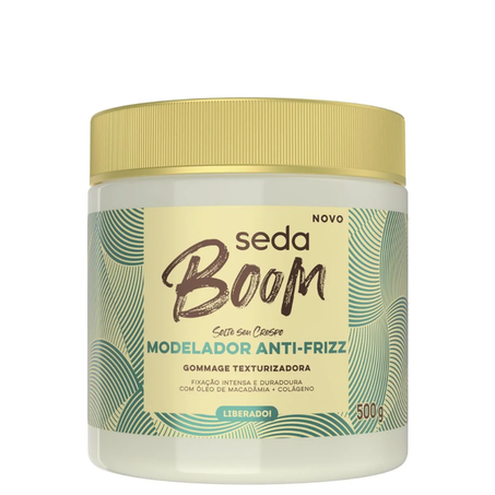 Modelador boom antifrizz seda 500g