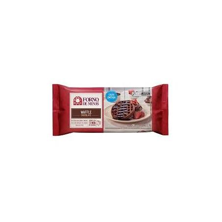 Waffle forno de minas chocolate congelado pacote 280g