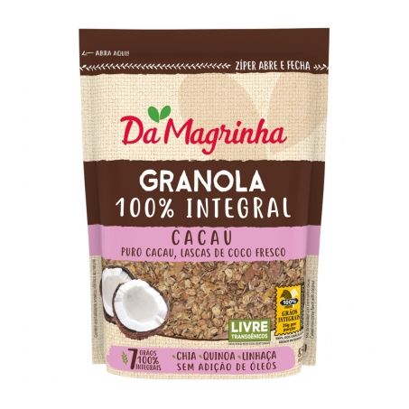GRANOLA DAMAGRINHA CACAU 250G