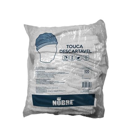 TOUCA DESCART SANFONADA BCA TNT NOBRE C/100