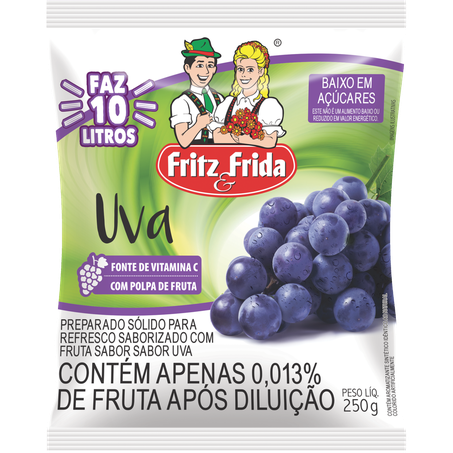 Refresco fritz & frida 250g uva