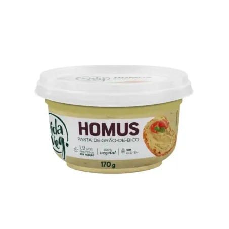 HOMUS PASTA DE GRAO-DE-BICO 170G - VIDAVEG
