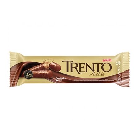 CHOCOLATE TRENTO AVELÃ 29G