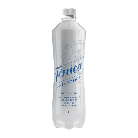 Agua tonica antarctica 1l zero pet