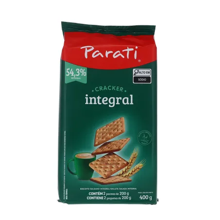 BISCOITO PARATI INTEGRAL 400G 360-0