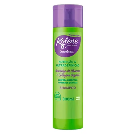 Shampoo Kolene 300ml Curvaturas