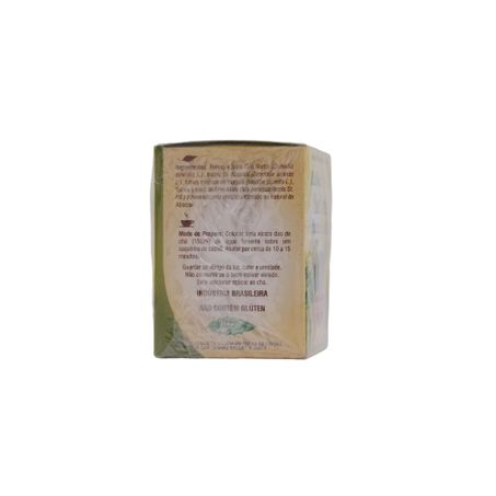 Chá Misto Chileno Chá Verde, Abacaxi, Hortelã e Erva-Mate Caixa com 10un - 10gr 360-47