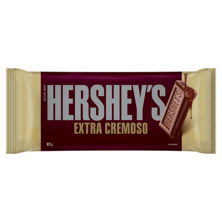 Chocolate Ao Leite Hersheys Extra Cremoso 82G