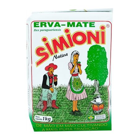 Erva-mate simioni 1kg
