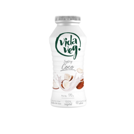 IOGURTE VIDAVEG NATURAL LEITE COCO 170G