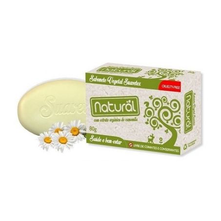 SABONETE NATURAL 80G EXTRATO CAMOMILA