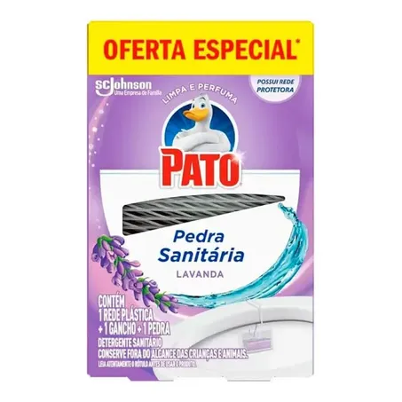 PEDRA SANITARIA LAVANDA PATO 25%GTS