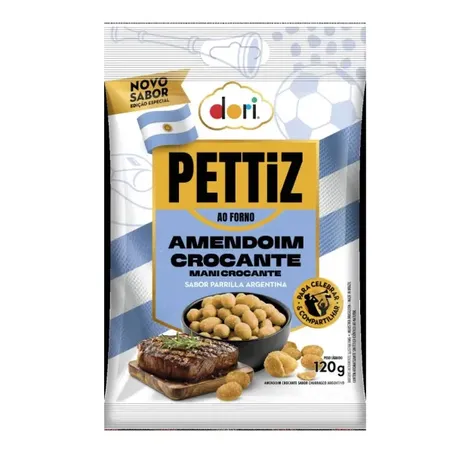 AMENDOIM PETTIZ 120G PARRILA ARGENTINA