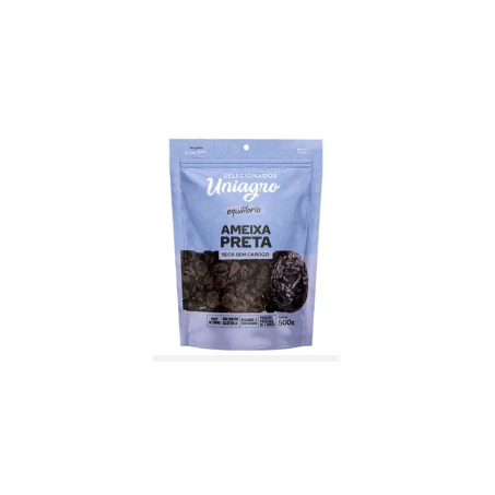Ameixa Seca Uniagro Sem Caroço Pacote 500g