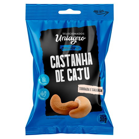 Castanha de Caju Uniagro 30G