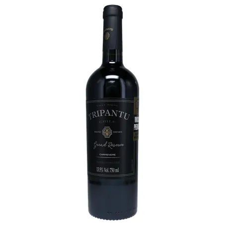 Vinho chileno tripantu gran reserva carmenere 750ml 360-1