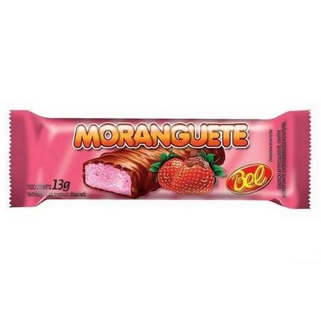 Chocolate Bel Moranguete Morango 13g 
 