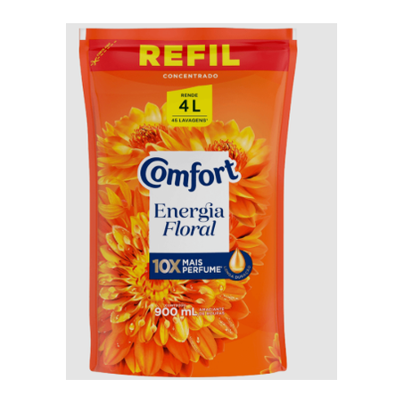 Comfort-amaciante 900ml energia floral