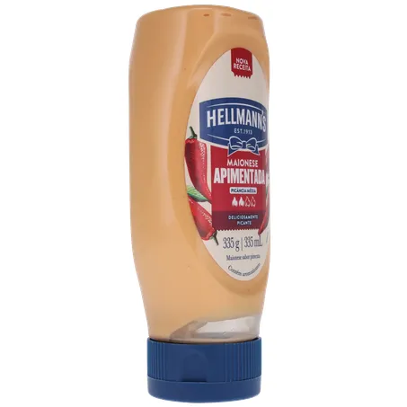 Maionese Apimentada Hellmann's NBA Chicago Bulls Frasco 335gr 360-31