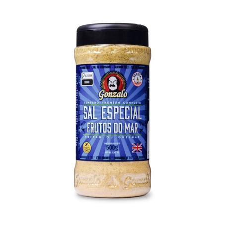 Sal Especial Gonzalo 500g Frutos Do Mar