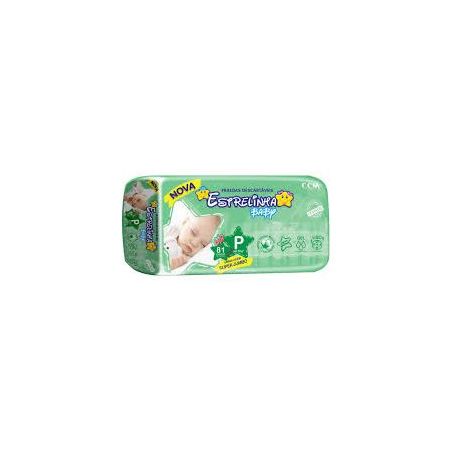 FRALDA SUPER JUMBO ESTRELINHA BABY P C/81         