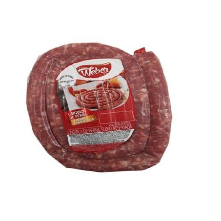 Linguica weber fininha frango a vacuo 500g