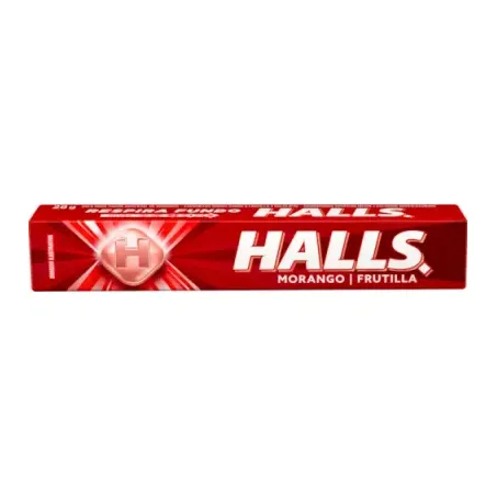 NOVO HALLS MORANGO 28G