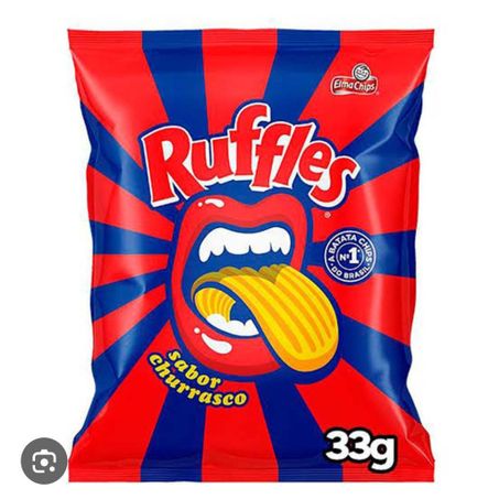BATATA ELMA RUFFLES CHURRASCO 33G