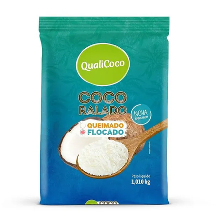 Coco ralado flocado qualicoco 1,010kg