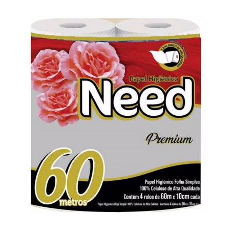 PAPEL HIG NEED EXTRA PREMIUM 4X60MT