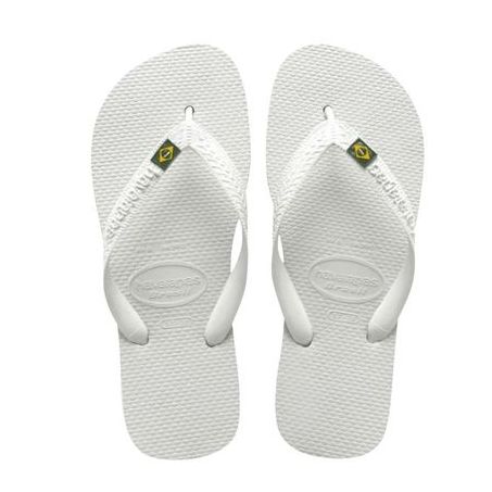 CHINELO HAVAIANAS BRASIL BRANCO 45/46