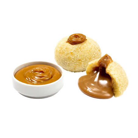 Pão de Queijo Casa Mineira Recheado Doce de Leite 400g
