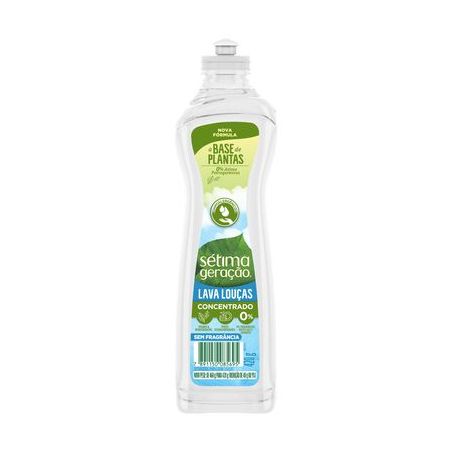 Lava-louças Líquido Concentrado Sem Fragrância Sétima Geração Squeeze 420G