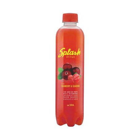 REFRIGERANTE NATURAL CRANBERRY E GUARANA  500 ML -